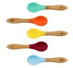 Avanchy Bamboo Baby Spoons - Set of 5